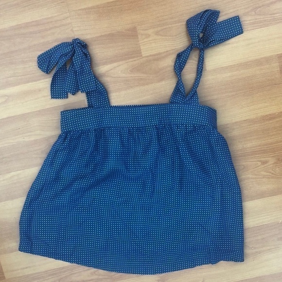 J. Crew Polka Dot Silk Blouse Size 00 - Picture 7 of 16